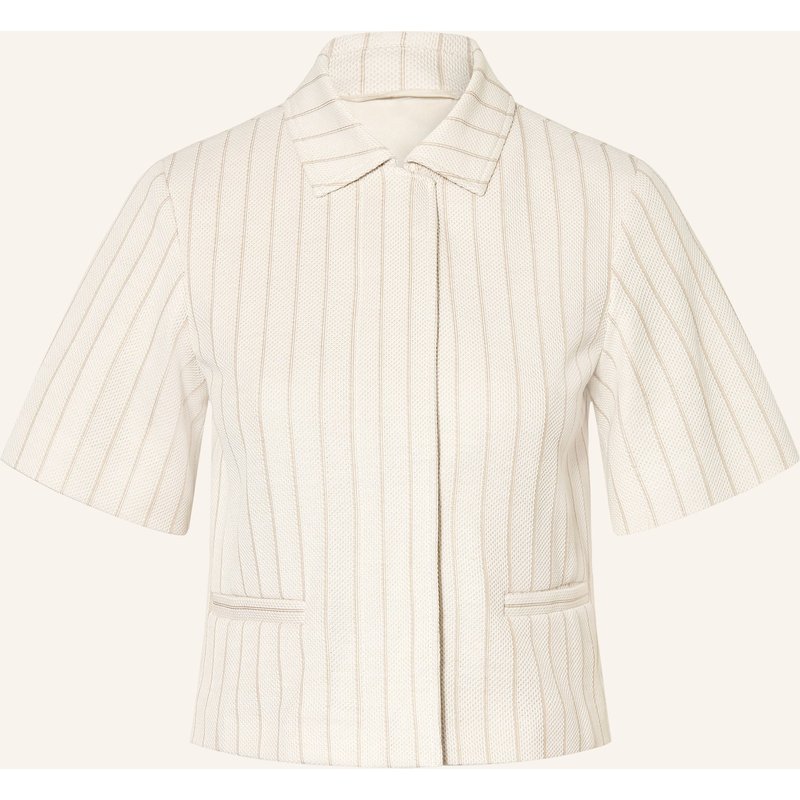 Max Mara Kastenjacke Angio weiss