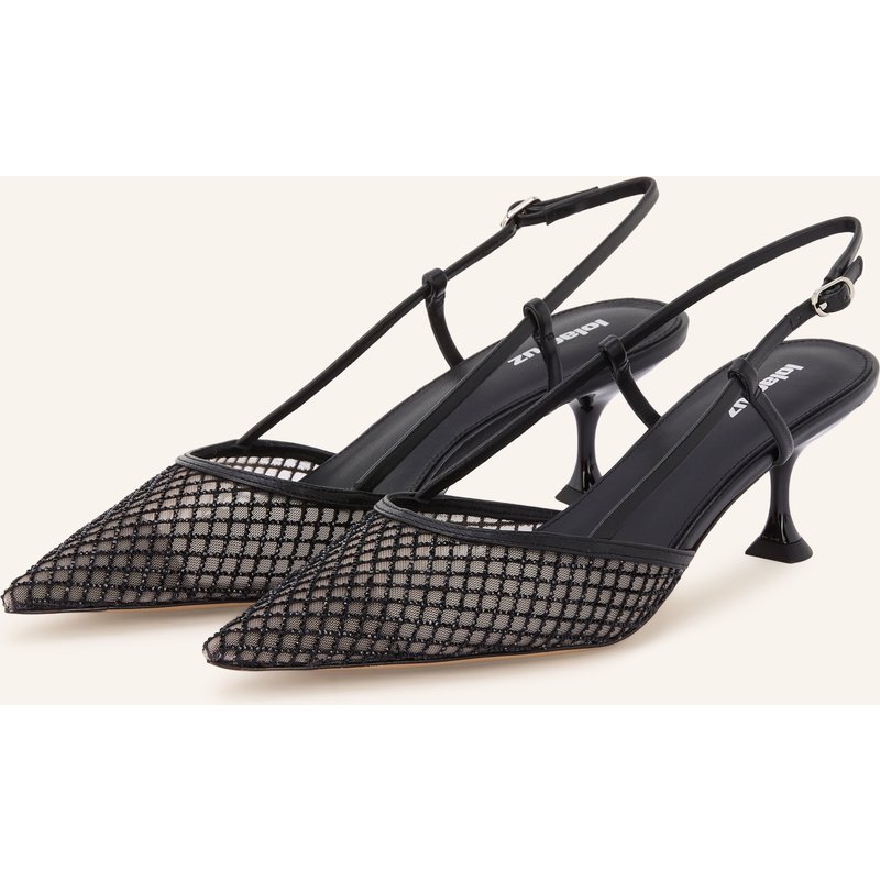 Lola Cruz Slingpumps Ruby 55 Mit Schmucksteinen schwarz