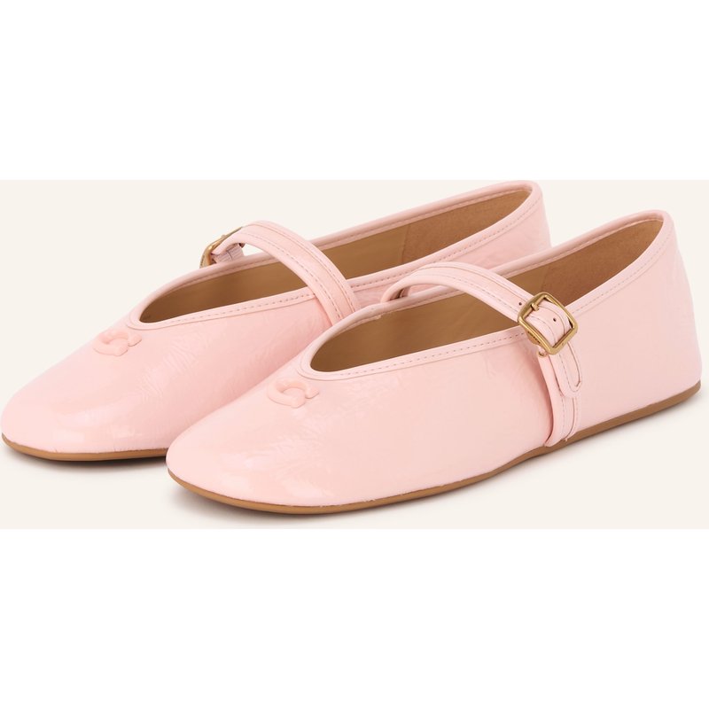 Coach Mary-Jane-Ballerinas pink