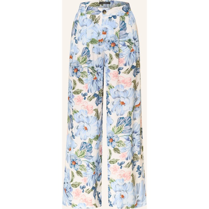 Oui Marlenehose blau