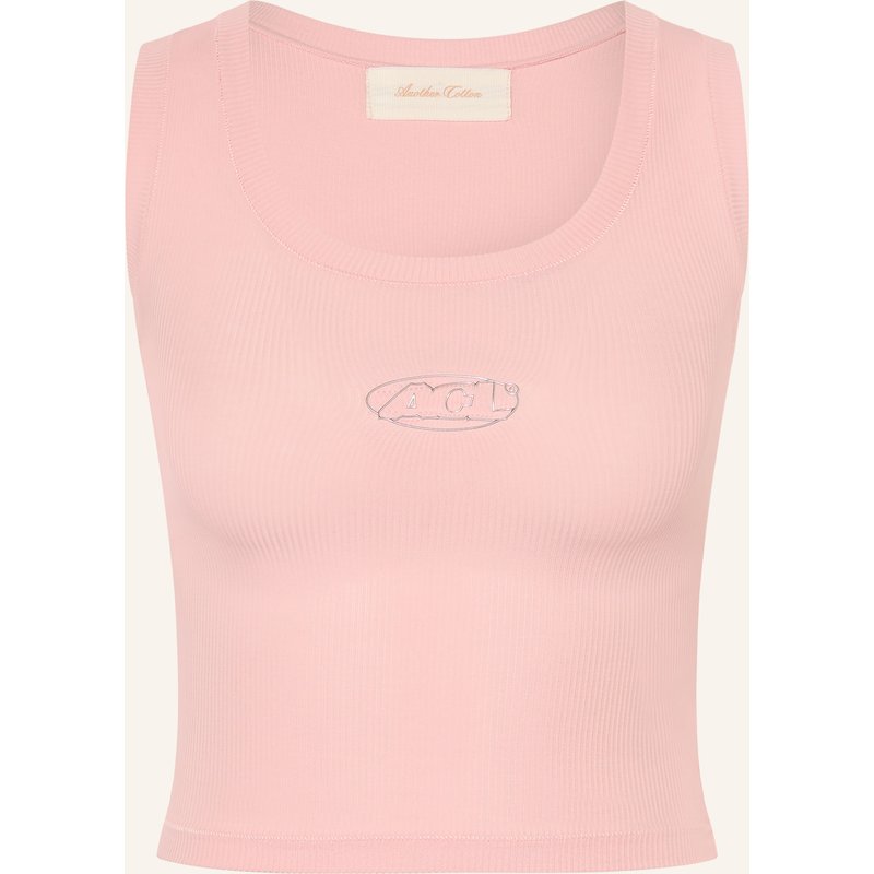 Another Cotton Lab Cropped-Top rosa