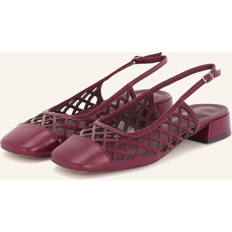 Bibi Lou Slingpumps Moura rot