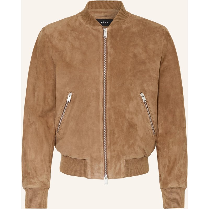 Arma Lederblouson Didier braun