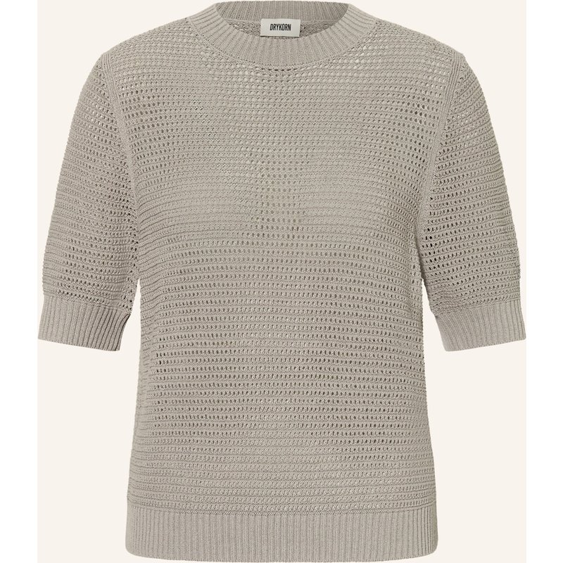 Drykorn Strickshirt Sanidy grau