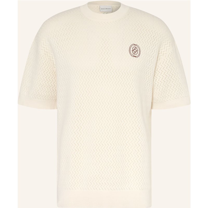 Drôle De Monsieur Strickshirt weiss