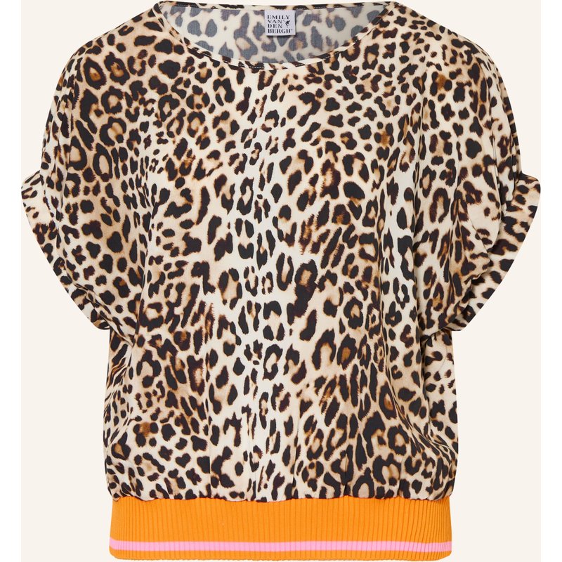 Emily Van Den Bergh Blusenshirt braun
