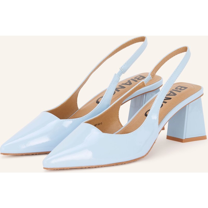 Bianco Slingpumps blau