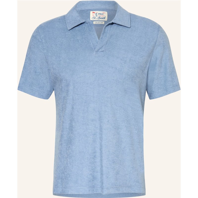 mc2 Saint Barth Frottee-Poloshirt Jeremy blau