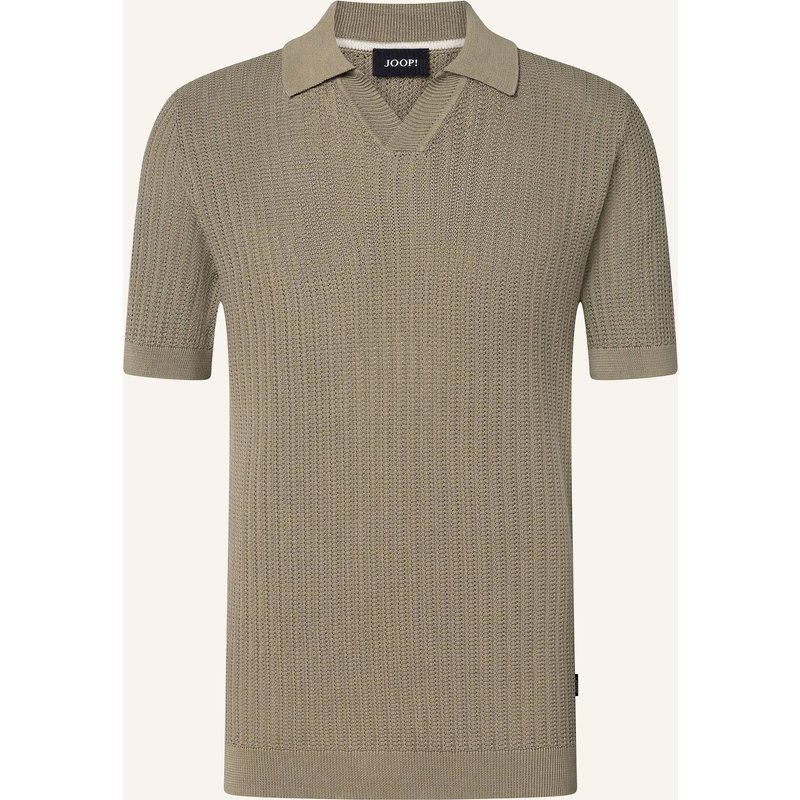 Joop! Strick-Poloshirt Baoron gruen