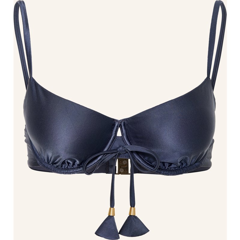 Seafolly Bügel-Bikini-Top Belle blau