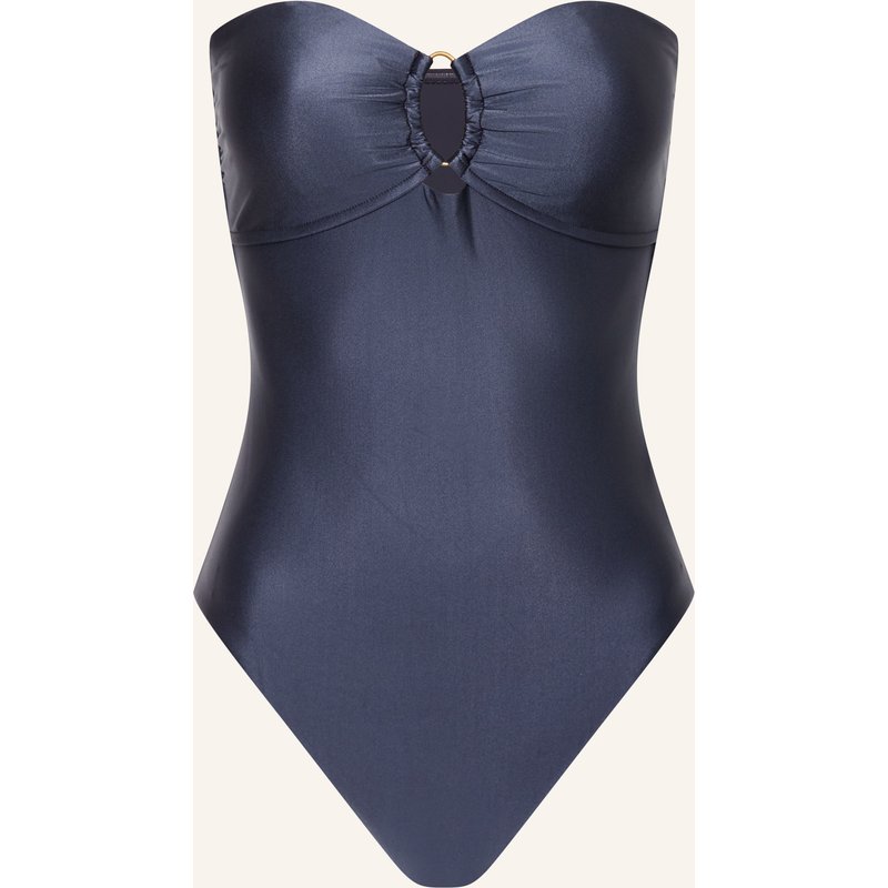 Seafolly Bandeau-Badeanzug Belle blau