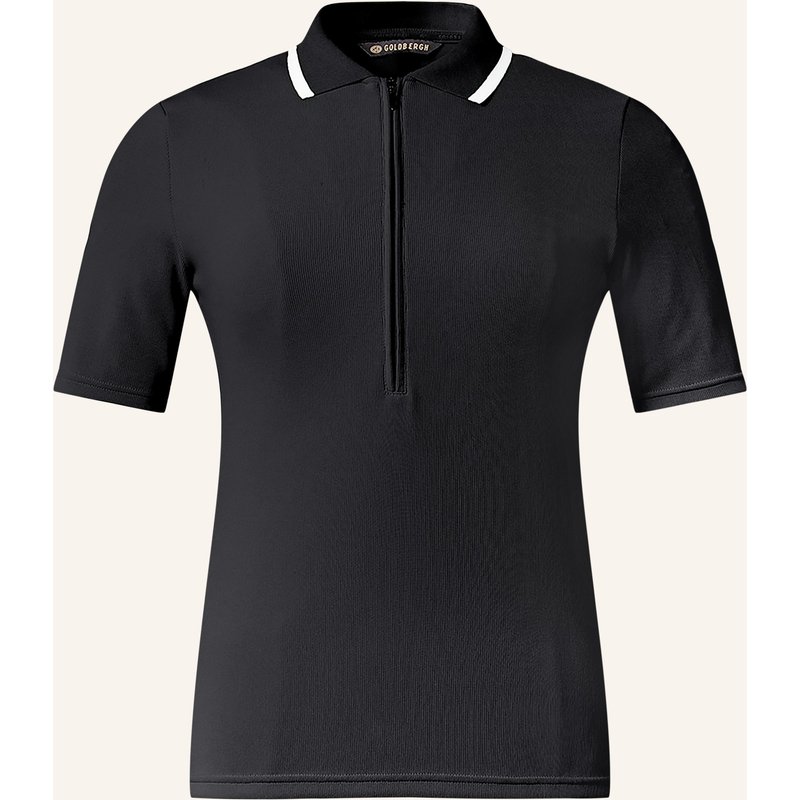 Goldbergh Funktions-Poloshirt Cassia schwarz
