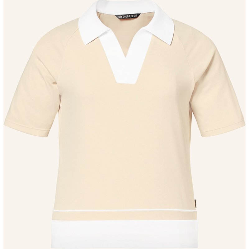 Goldbergh Funktions-Poloshirt Piccola weiss