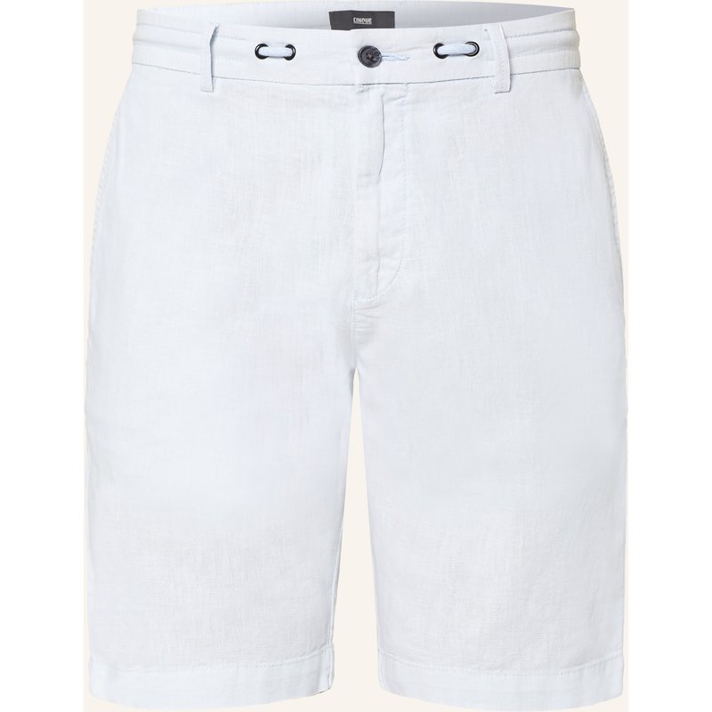 Cinque Shorts Cijuno Mit Leinen blau