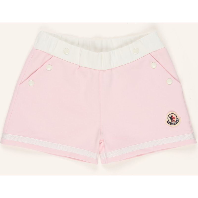 Moncler Enfant Sweatshorts rosa