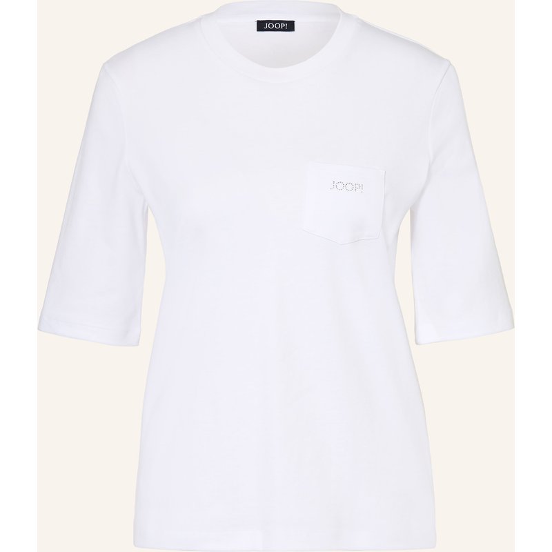 Joop! T-Shirt Tonja Mit Schmucksteinen weiss
