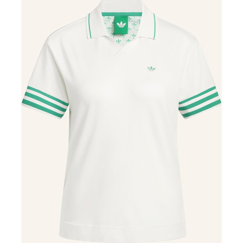 Adidas Originals Piqué-Poloshirt Originals 3-Stripe weiss