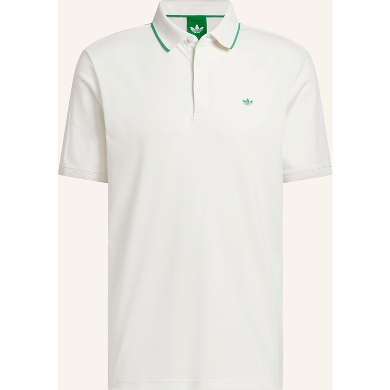 Adidas Originals Piqué-Poloshirt Originals Twistknit Trefoil weiss