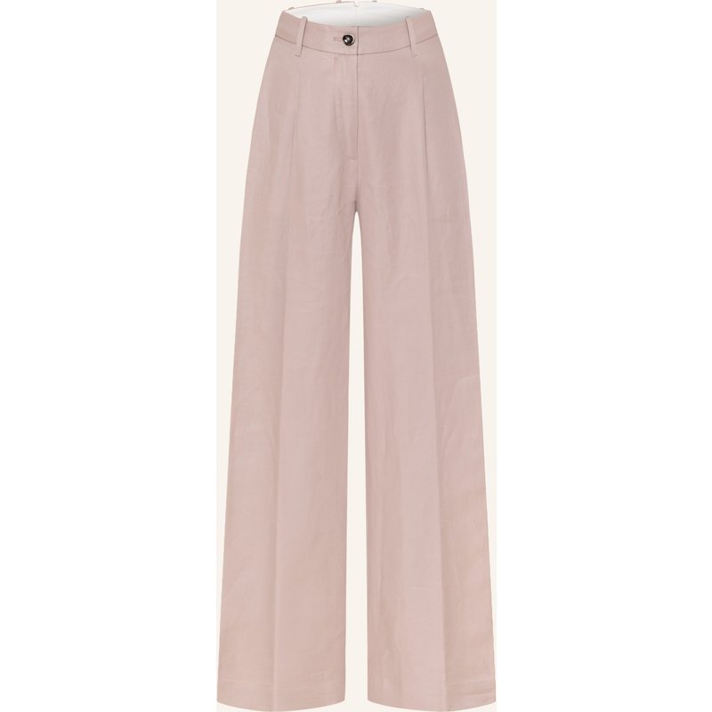 Nine:Inthe:Morning Marlenehose Petra Aus Leinen rosa