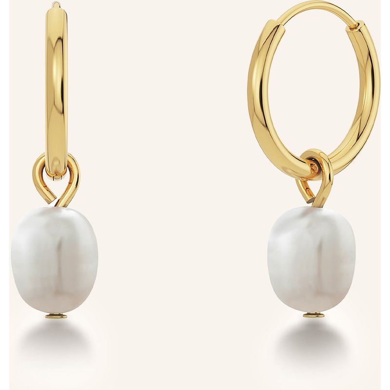 Edblad Creolen Perla gold