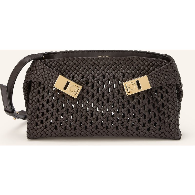 Ferragamo Umhängetasche Hug braun