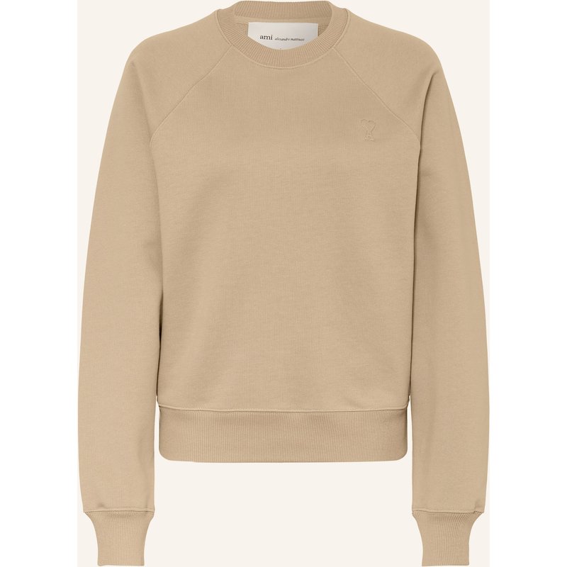 Ami Paris Sweatshirt beige
