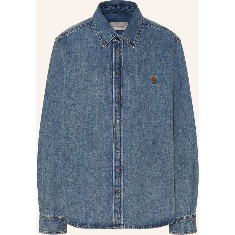 Ami Paris Jeansbluse blau