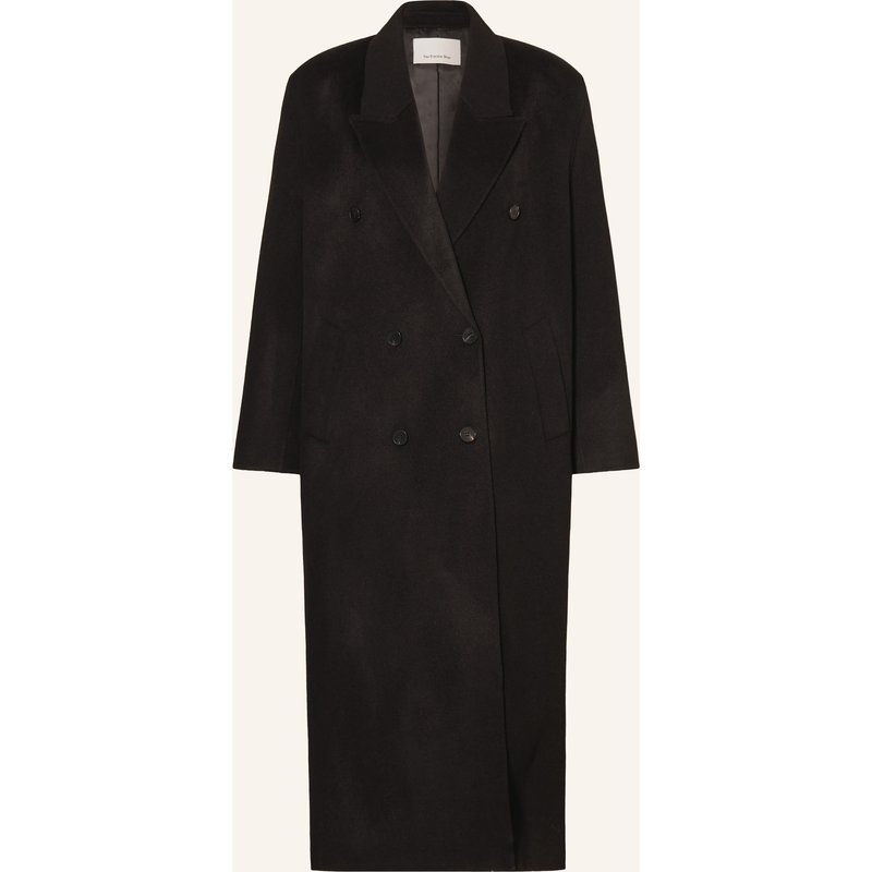 The Frankie Shop Wollmantel Gaia schwarz