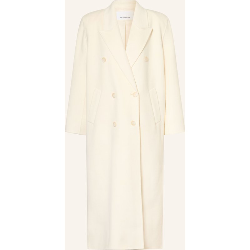The Frankie Shop Wollmantel Gaia weiss
