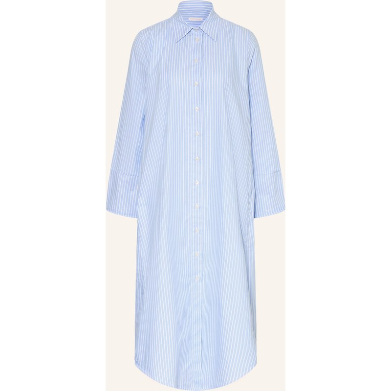 Robert Friedman Hemdblusenkleid blau