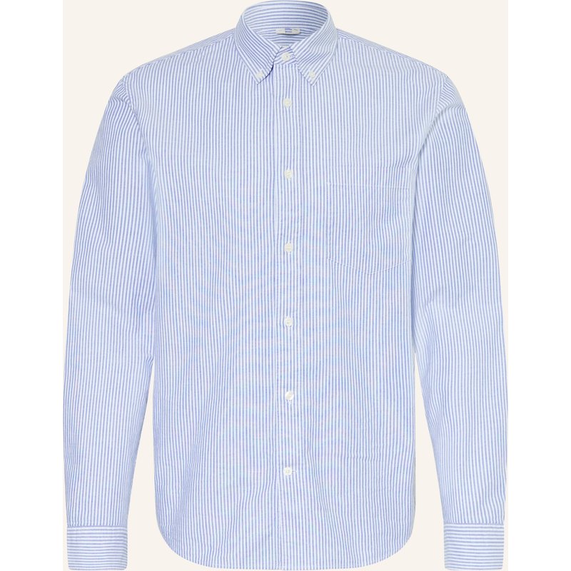 Arket Oxfordhemd Regular Fit blau