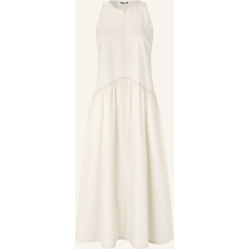 Baum Und Pferdgarten Kleid Almina In Jeansoptik beige
