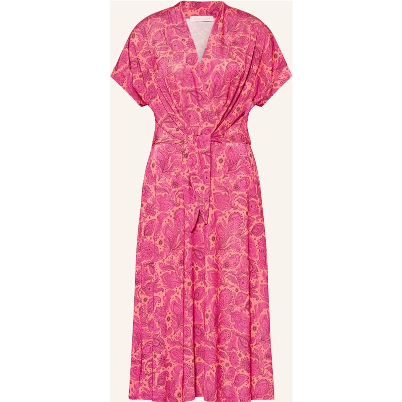 Marivie Kleid Pure! In Wickeloptik pink