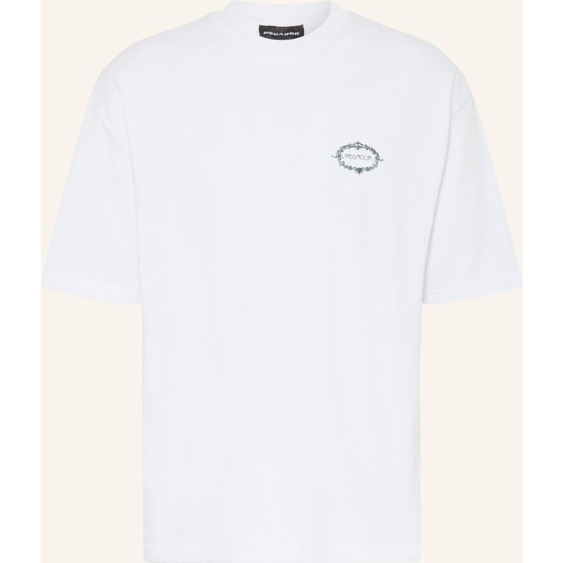 Pegador Oversized-Shirt Reine weiss