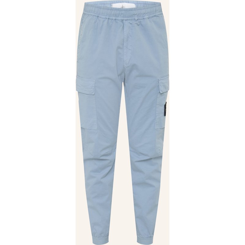Stone Island Cargohose Extra Slim Fit blau