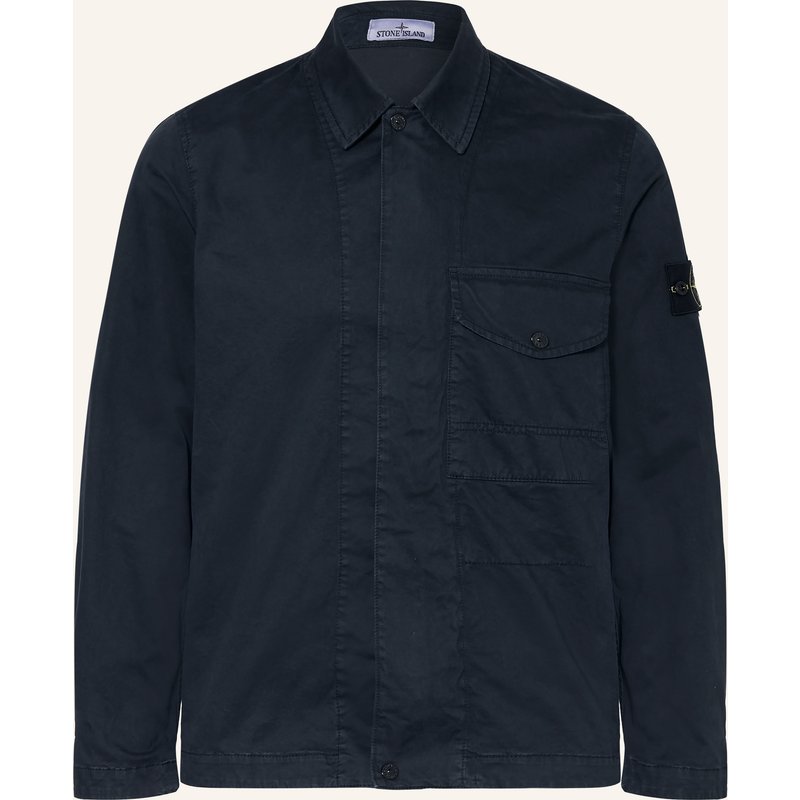 Stone Island Overjacket blau