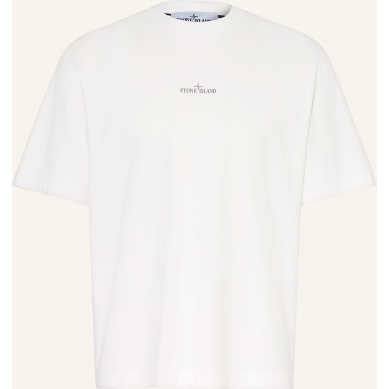 Stone Island T-Shirt weiss