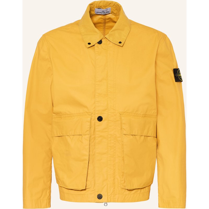 Stone Island Overjacket Tela gelb