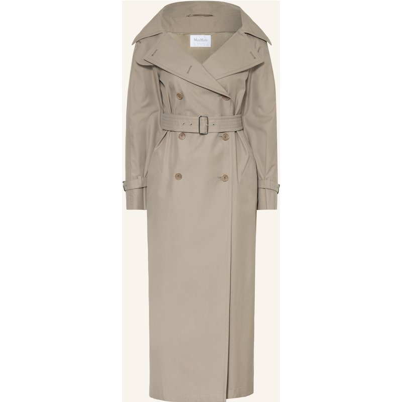 Max Mara Trenchcoat Pancia grau