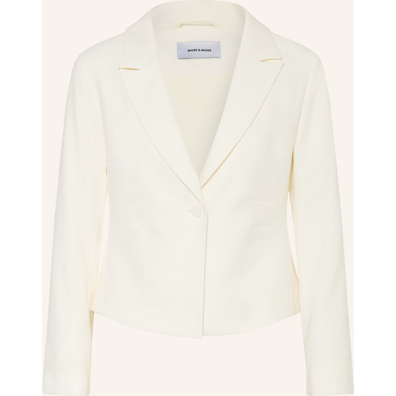 More & More Blazer weiss