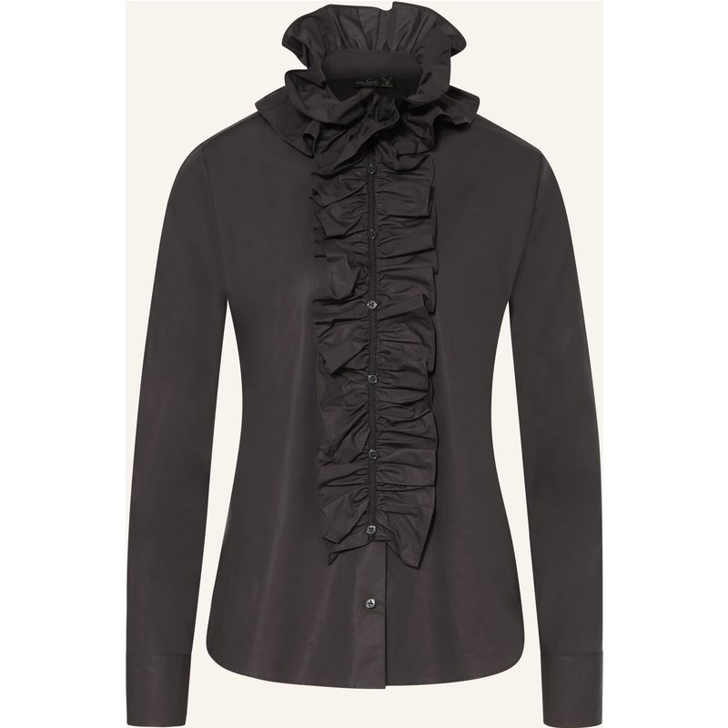 Van Laack Bluse Bathia Mit Abnehmbarem Kragen schwarz