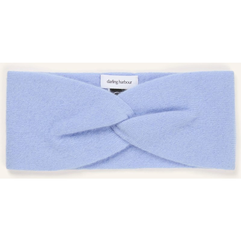 Darling Harbour Stirnband Aus Cashmere blau