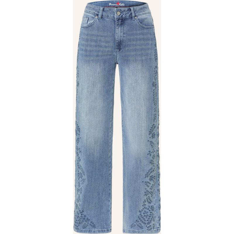 Buena Vista Wide Leg Jeans blau
