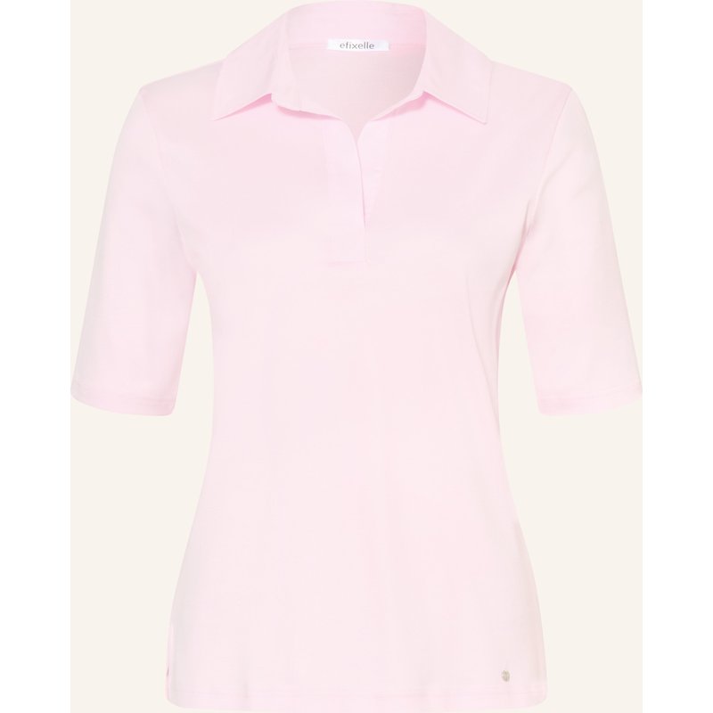 Efixelle Jersey-Poloshirt rosa