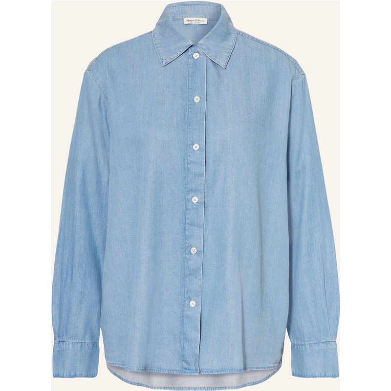 Marc O'polo Hemdbluse In Jeansoptik blau
