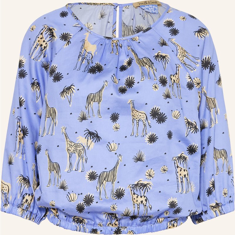 Smith & Soul Blusenshirt Mit 3/4-Arm blau