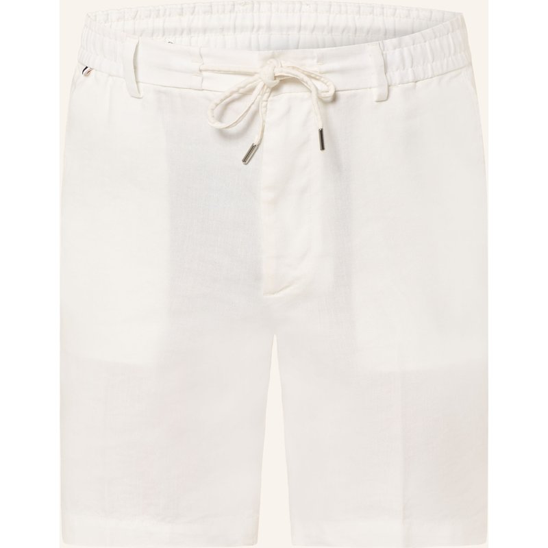 Boss Shorts Kane Mit Leinen weiss