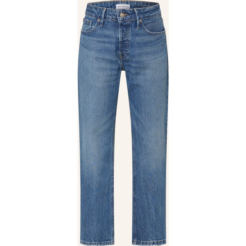 Good American Straight Jeans Good Vintage Straight Ankle blau