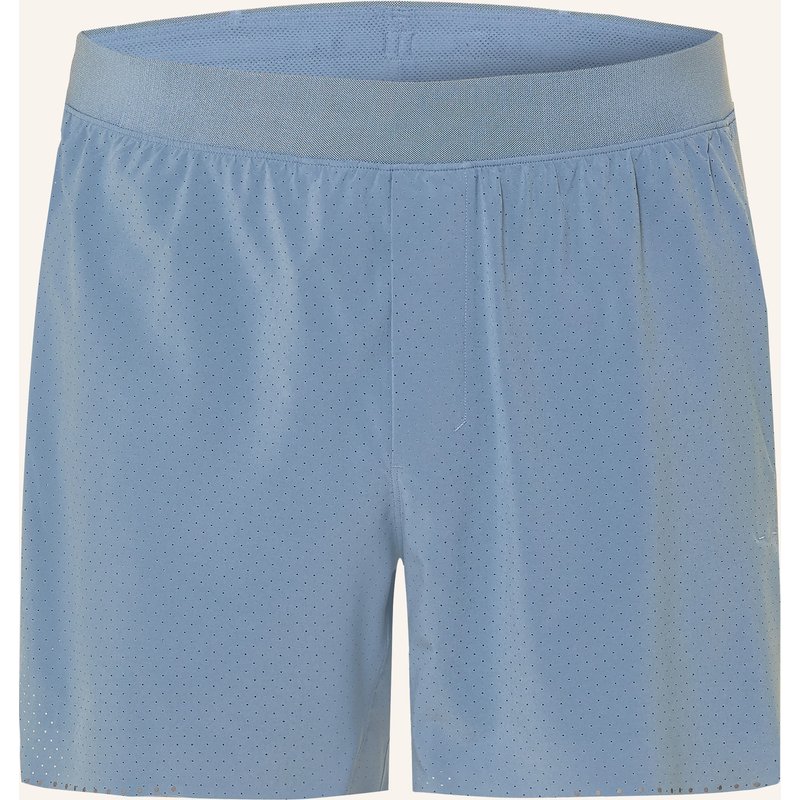 Lululemon 2-In-1 Laufshorts Fast And Free blau