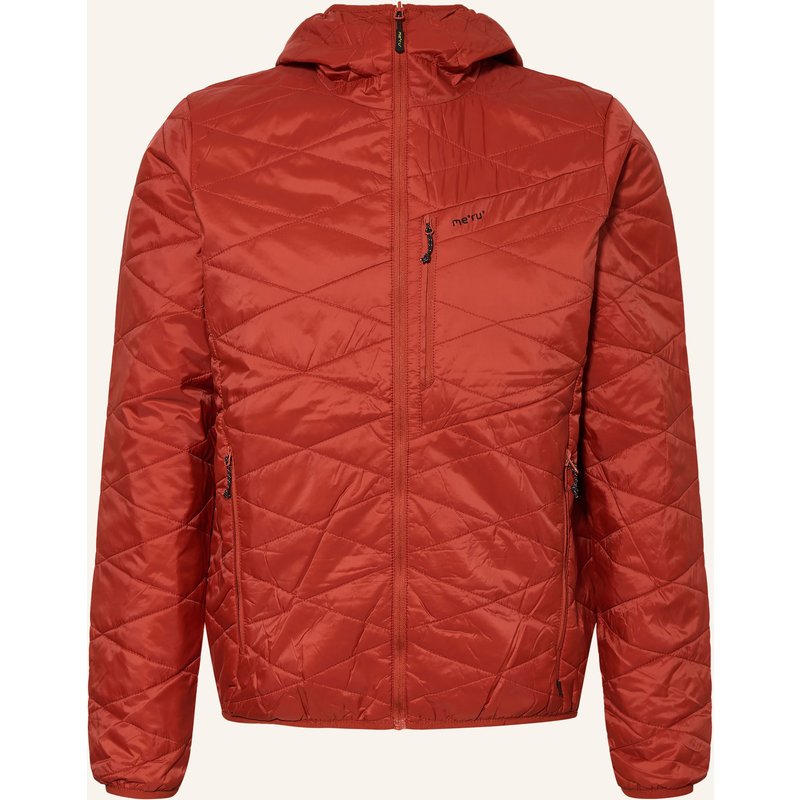 Me°Ru' Steppjacke Ithari Zum Wenden rot